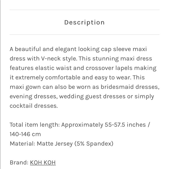 Koh Koh Gown dark red - Picture 6 of 8